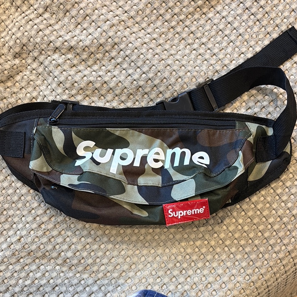 Supreme Camouflage Belt Bag